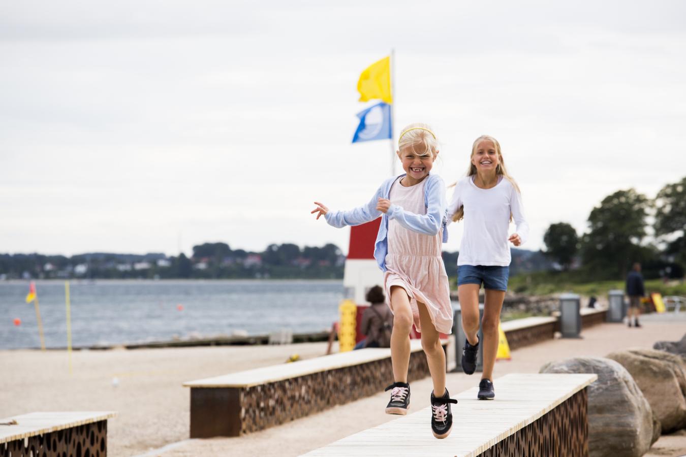 Børn på Østerstrand