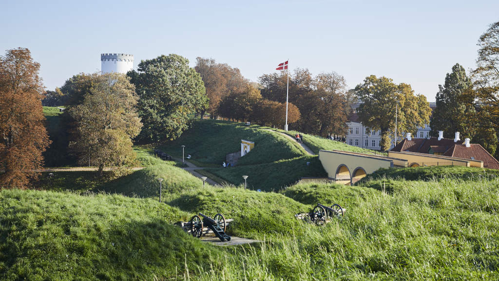 Fredericia Vold set fra Prinsessens Bastion