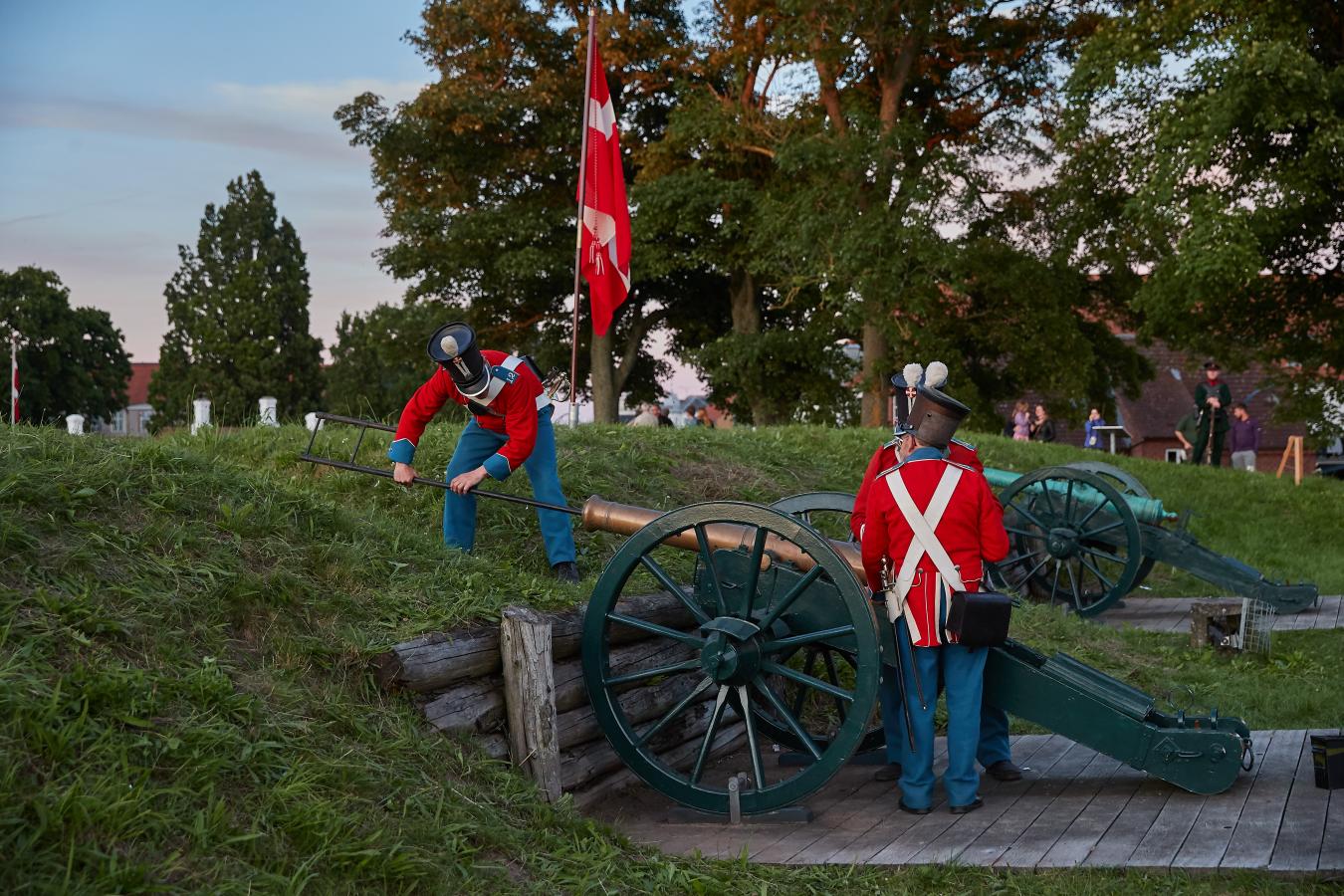 6. juli-soldater på Fredericia Vold