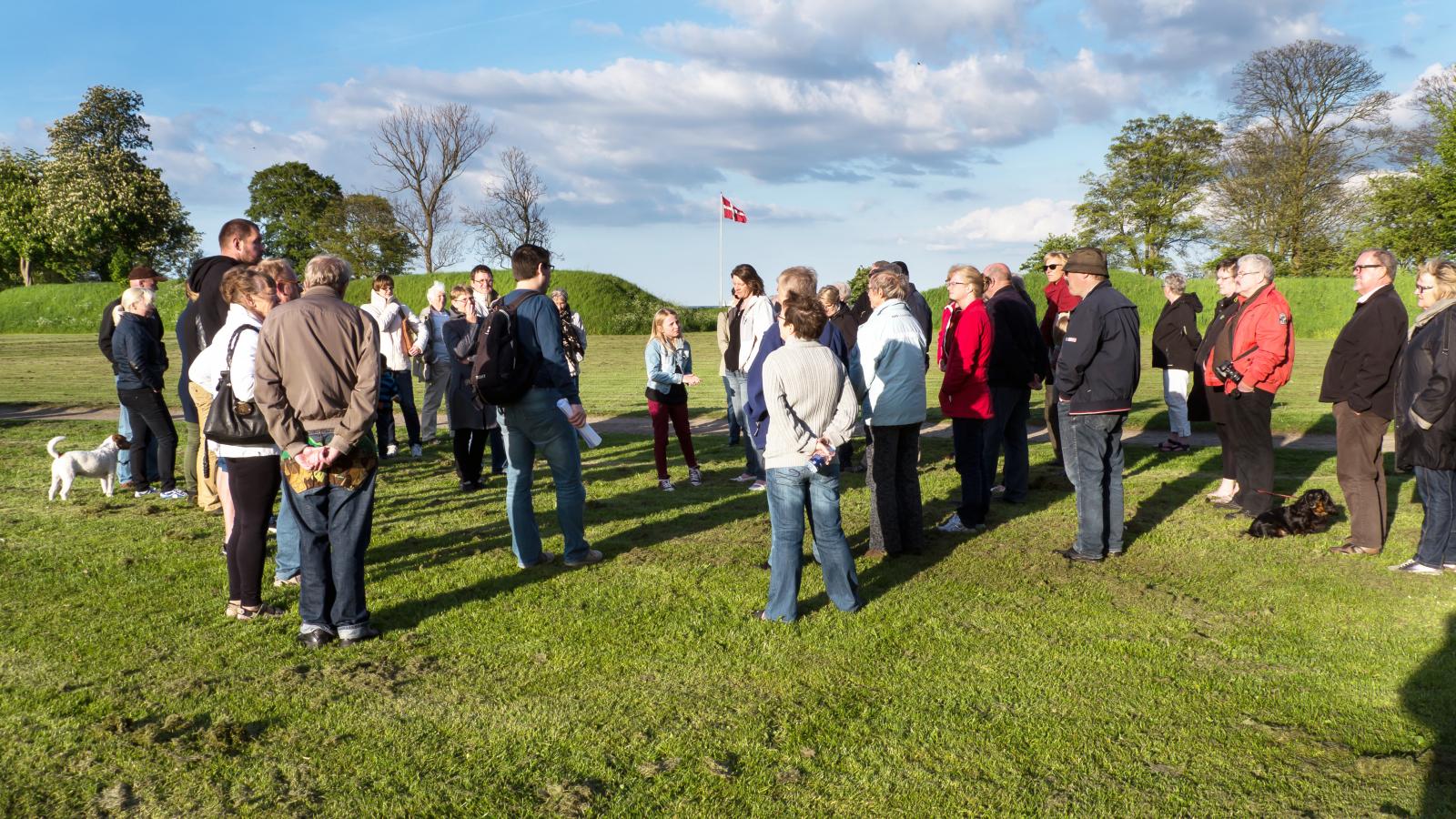 Guidet tur på Fredericia Vold