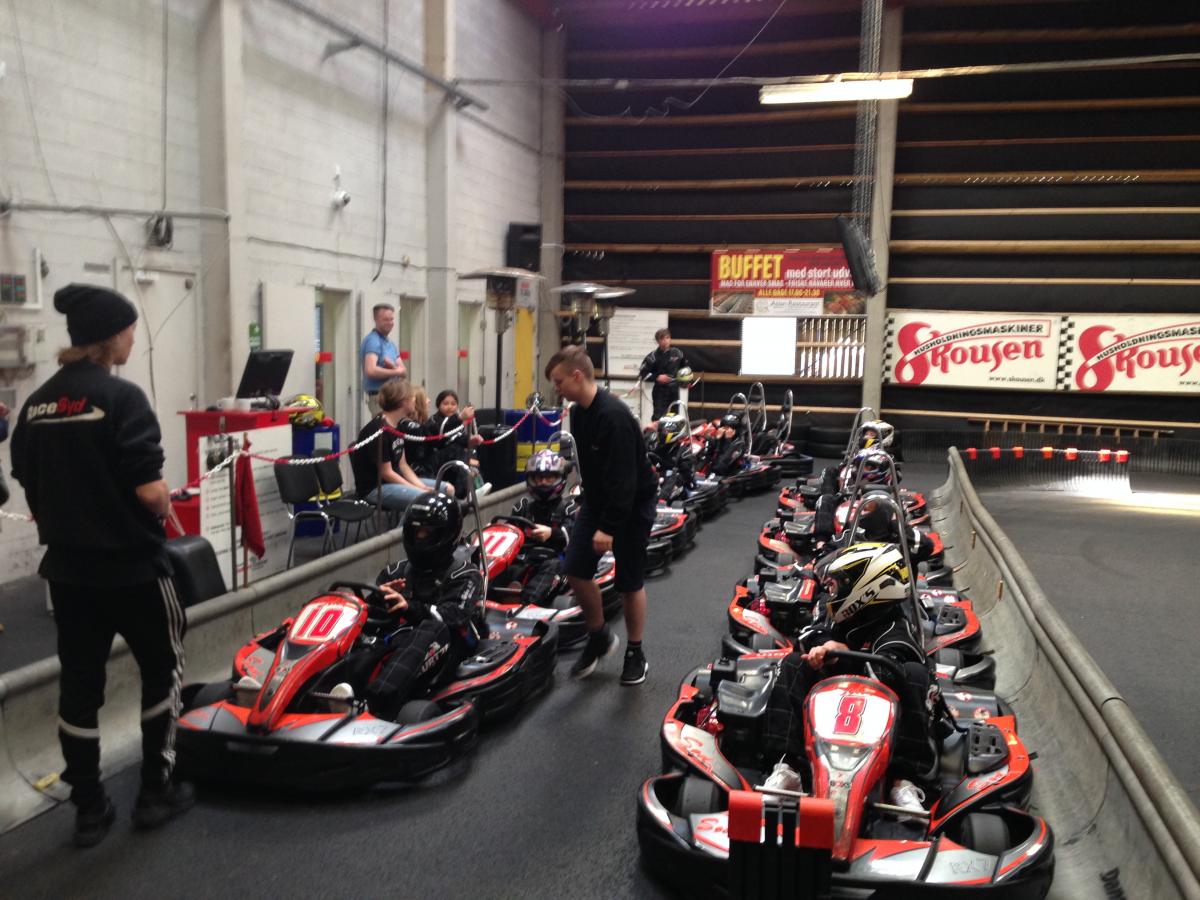 Gokarts hos RaceSyd