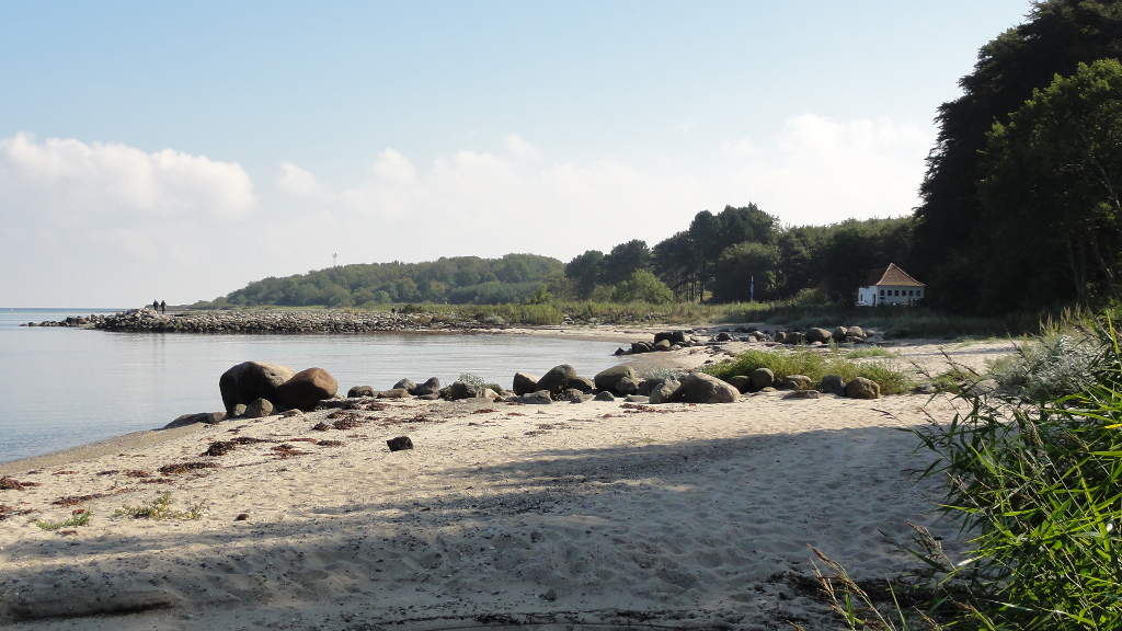 Stranden på Trelde Næs