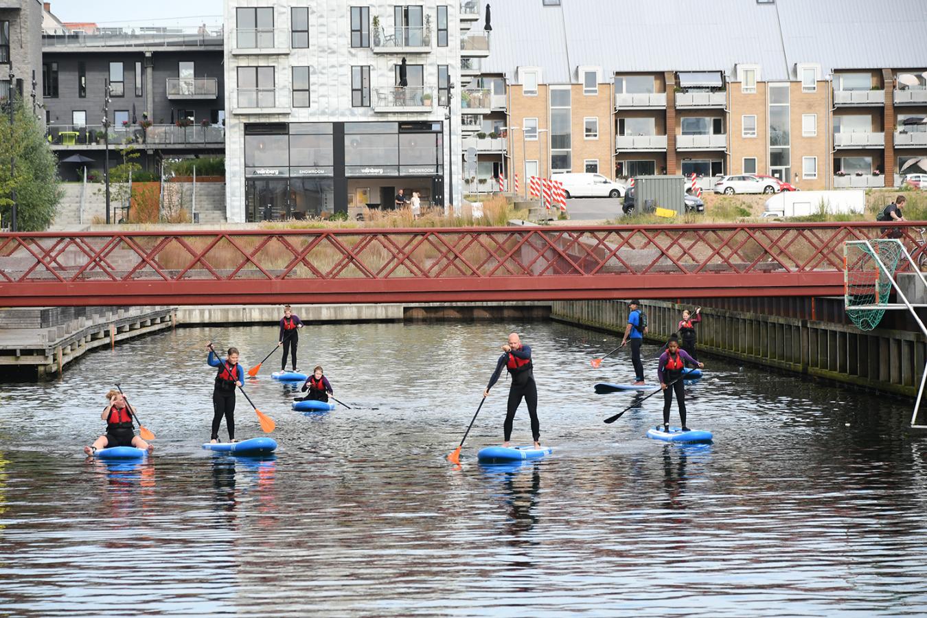 SUP i Kanalbyen