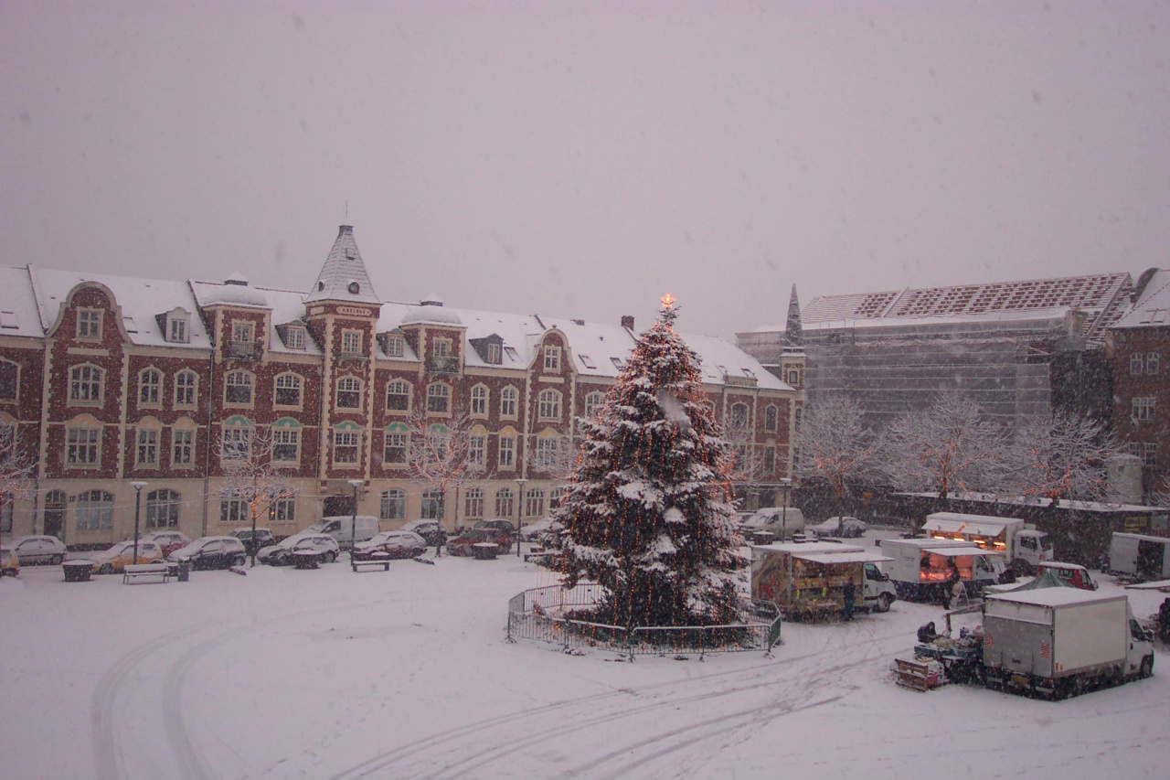 Jul på Axeltorv i Fredericia