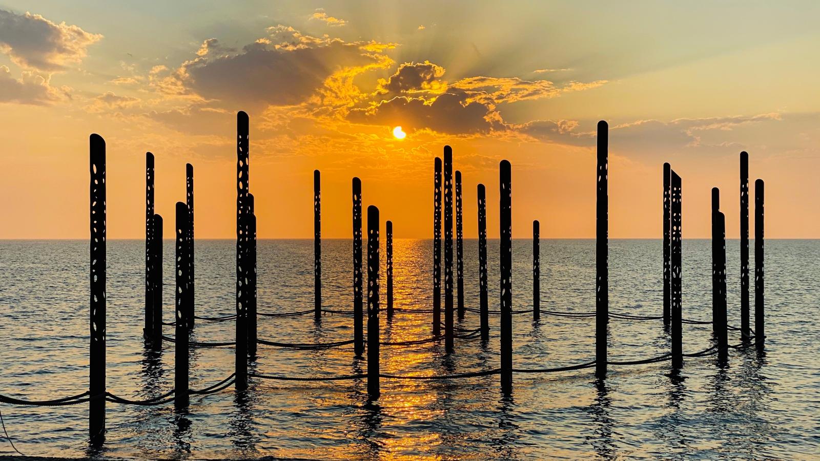 Havfruefløjterne ved Østerstrand