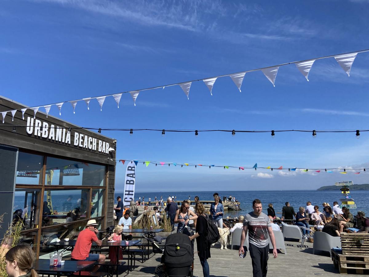 Urbania beach bar på Østerstrand