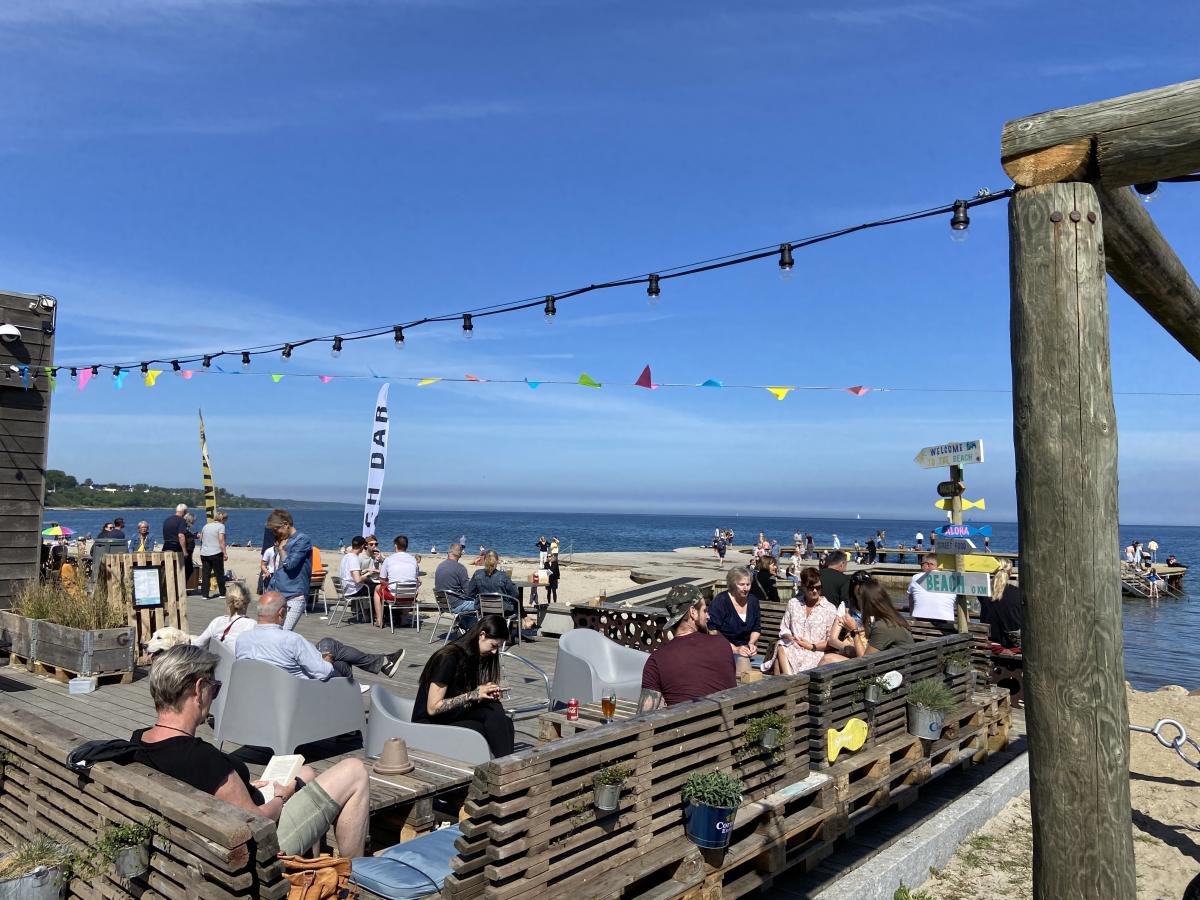 Urbania beach bar på Østerstrand