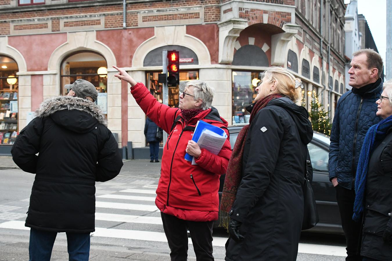 Guidet tur en vinterdag i Fredericia