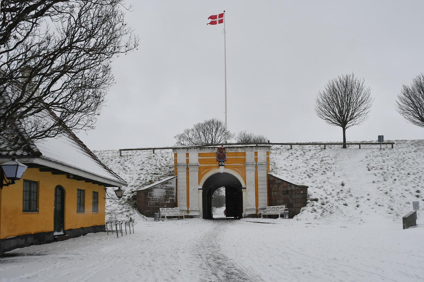 Sne ved Prinsens Port