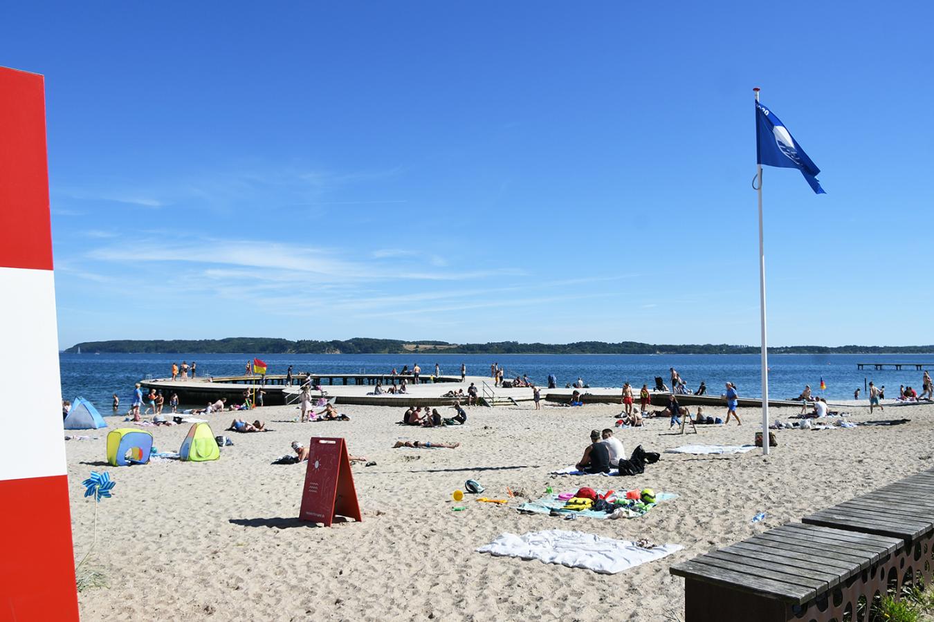 Østerstrand en sommerdag