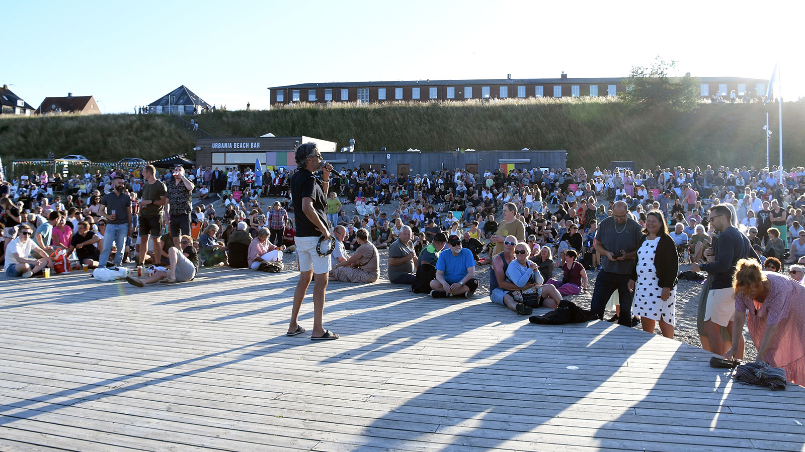 Koncert ved Cirkelbroen på Østerstrand