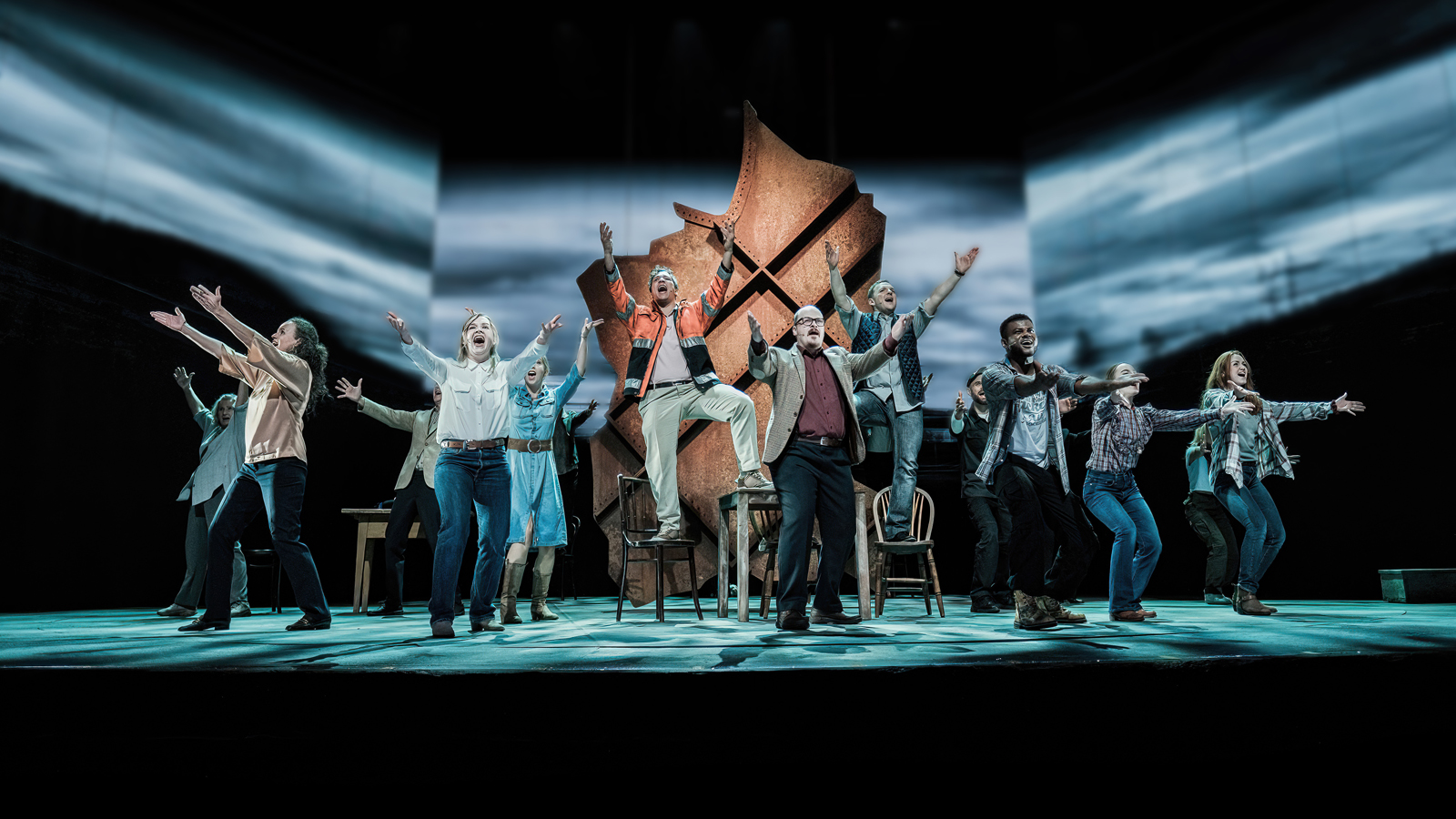 Fra Come from away musicalen i Fredericia
