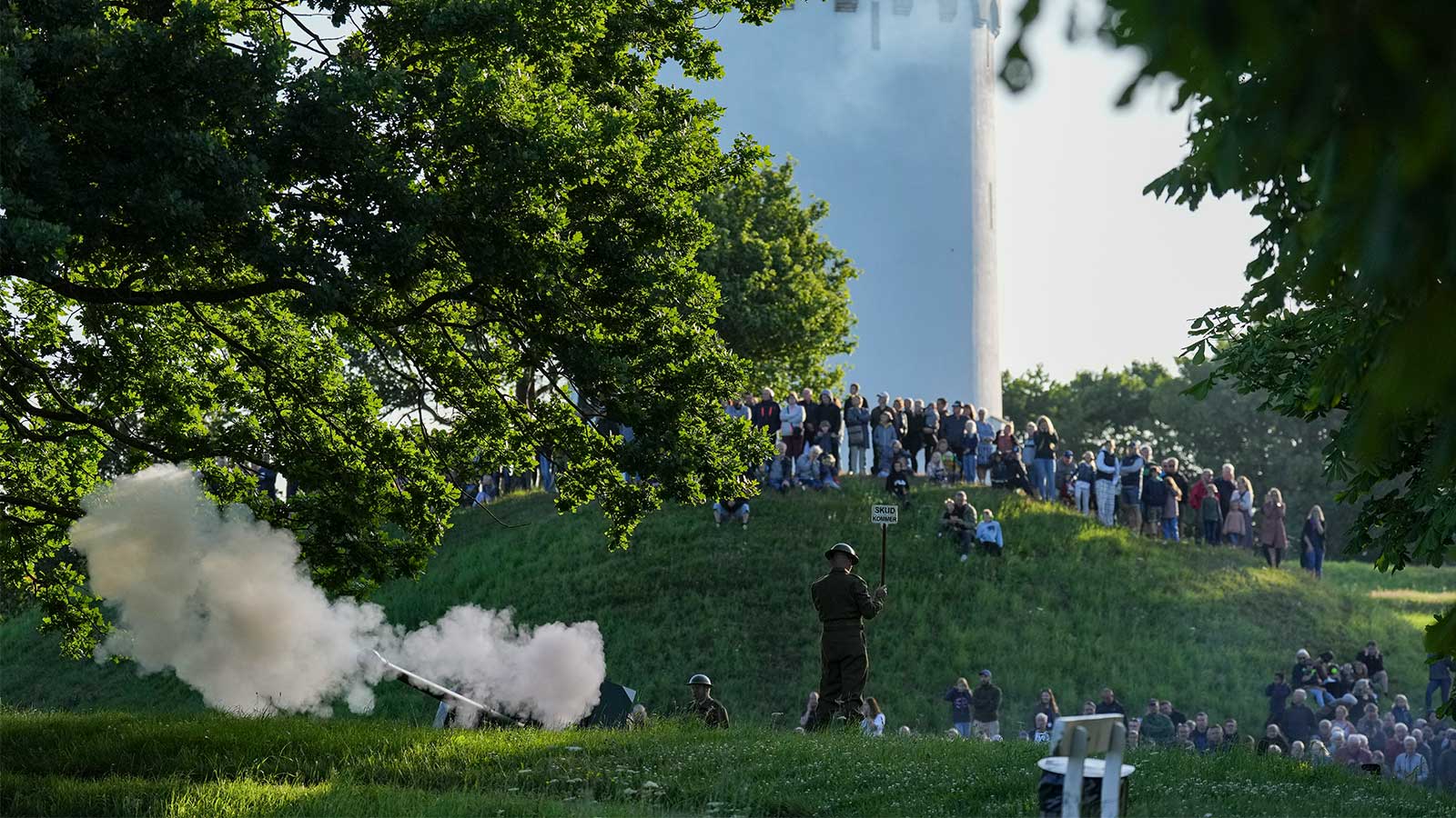 Vågn op til kanonsalut til 6. juli dagene