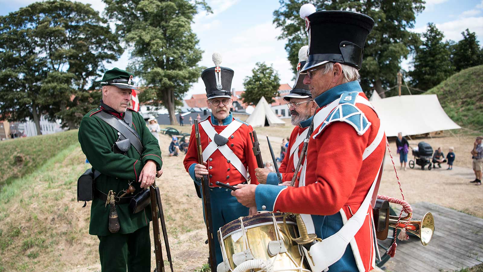 Soldater på Fredericia Vold