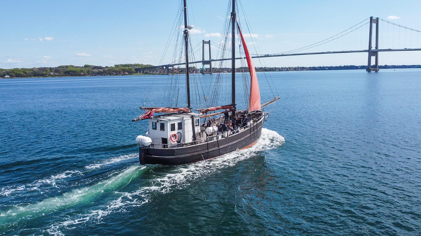 Sejlbåd på Lillebælt