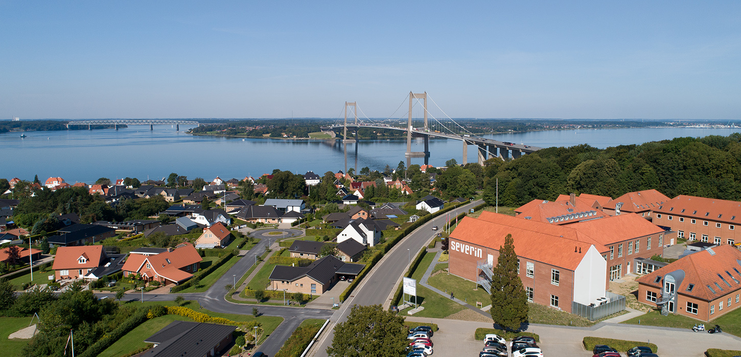 Severin hotel i Middelfart nær Fredericia