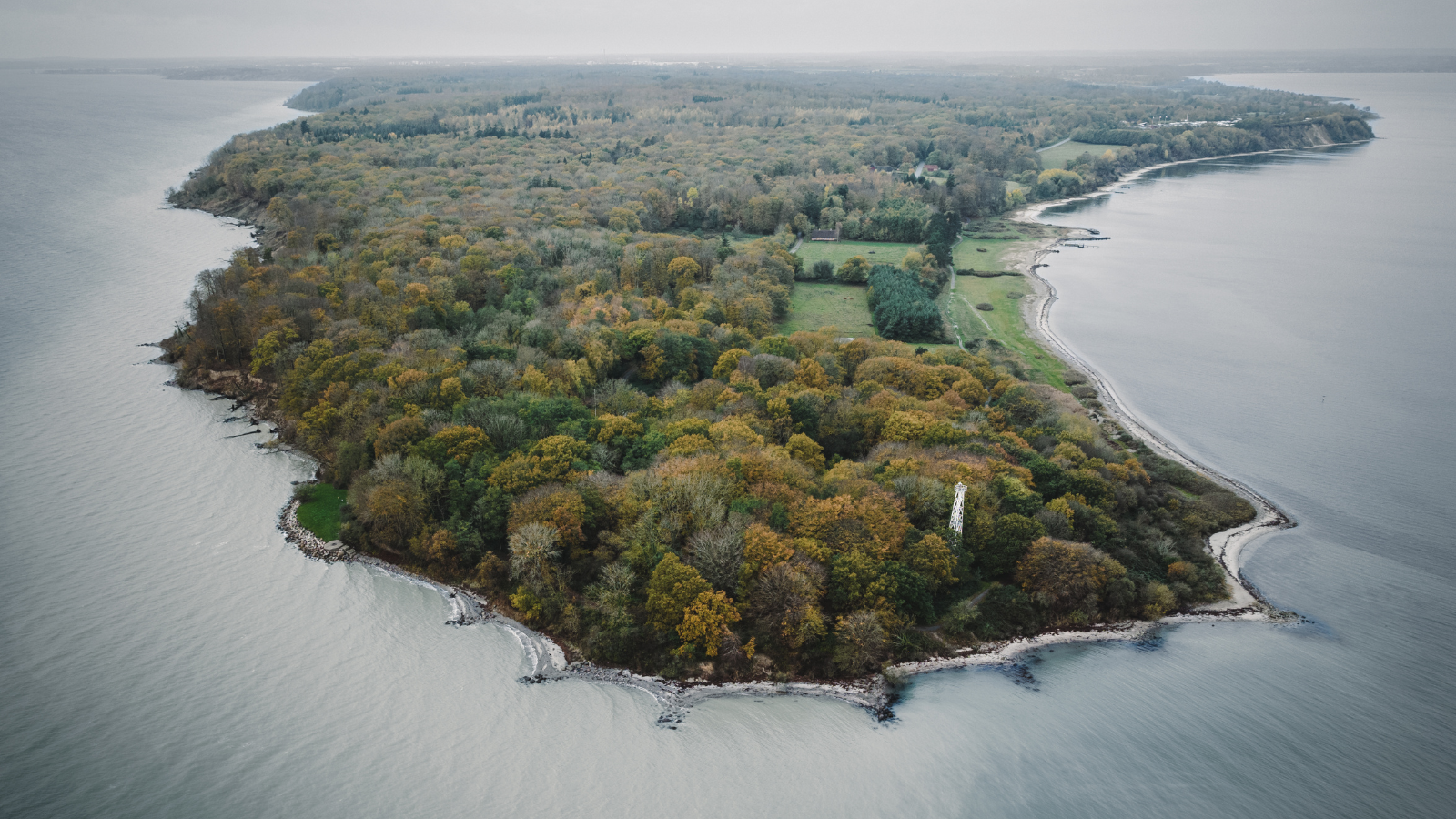 Oplev Trelde Næs om efteråret