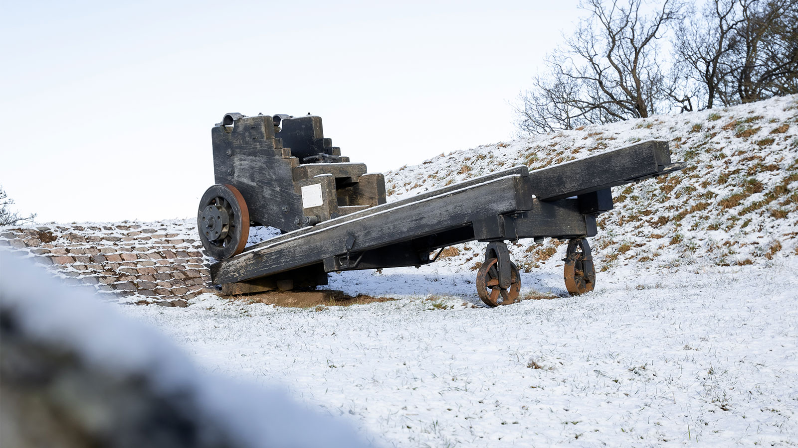 Se de historiske ikoner på Fredericia Vold