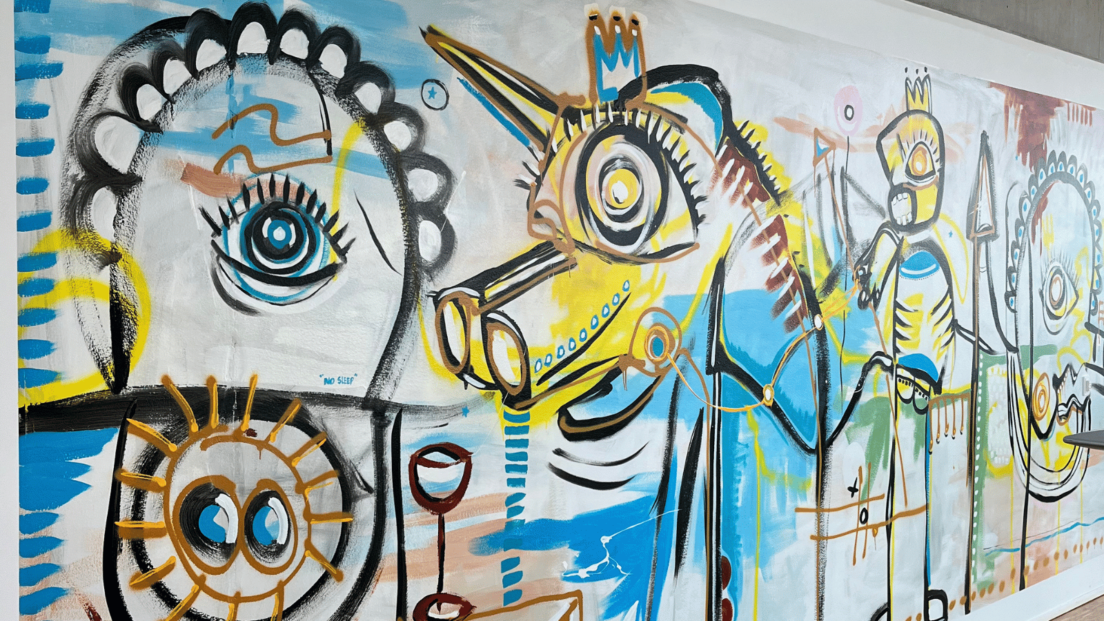 Street art kunst i Fredericia