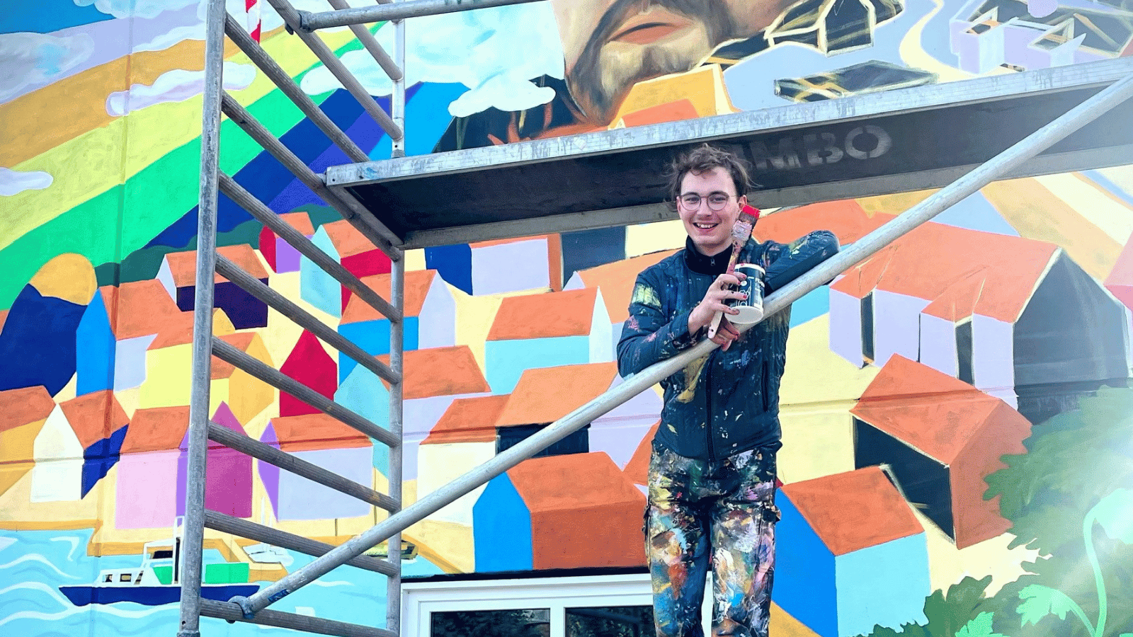 Kunstner Qnud Caos gæster Fredericia