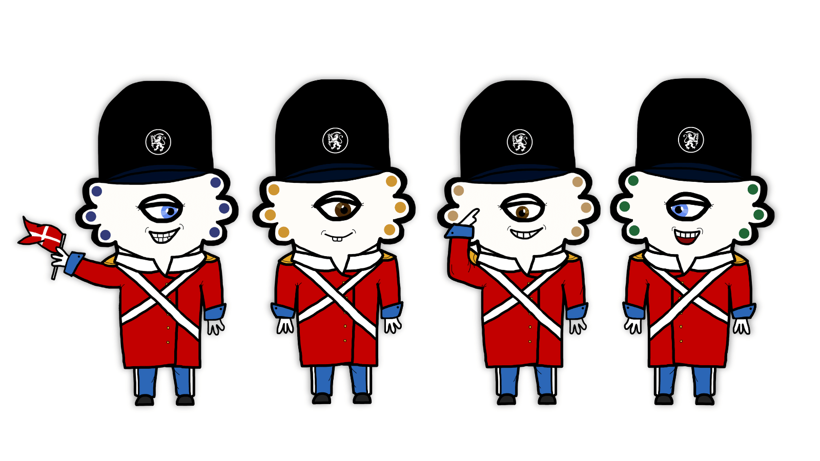 Find figurerne rundt i Fredericias gader