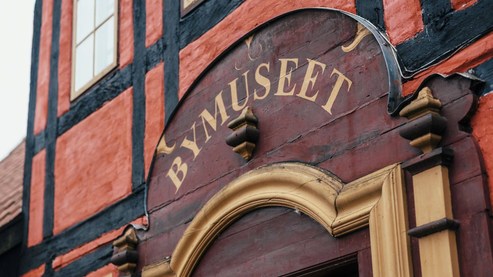 Indgangen til Fredericia Bymuseum.