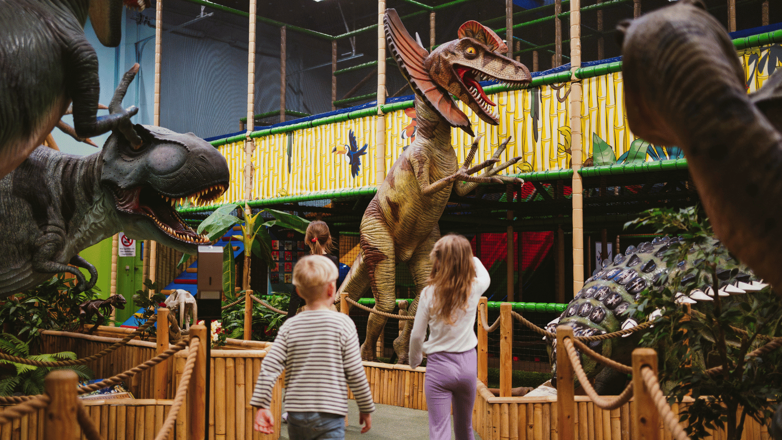 Børn i Dinoland i Fredericia