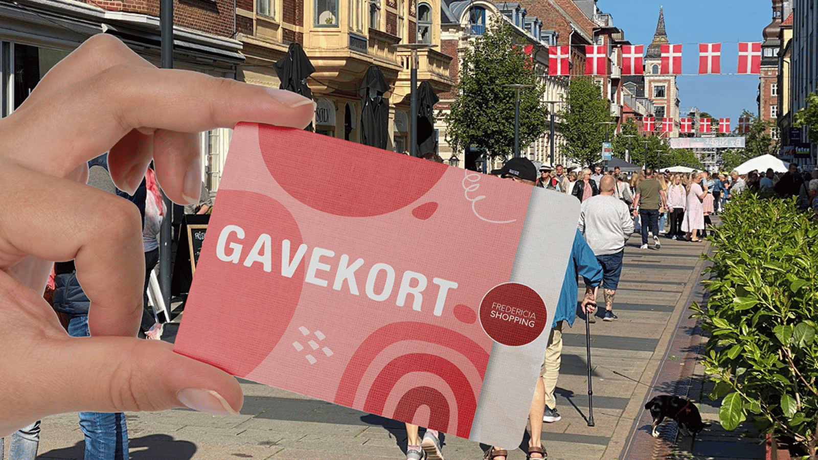Gavekort til butikkerne i Fredericia