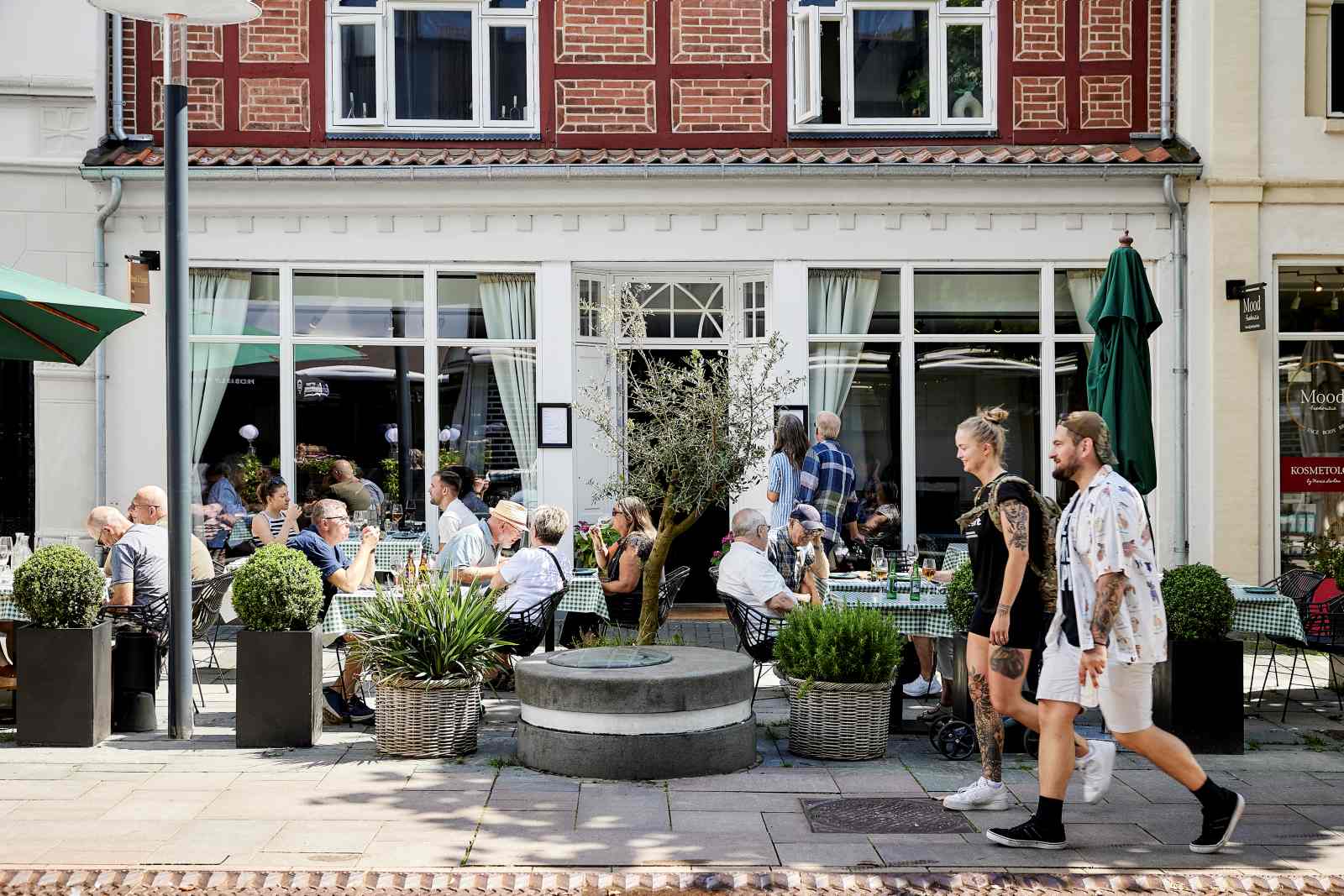 Fredericia byliv i midtbyen