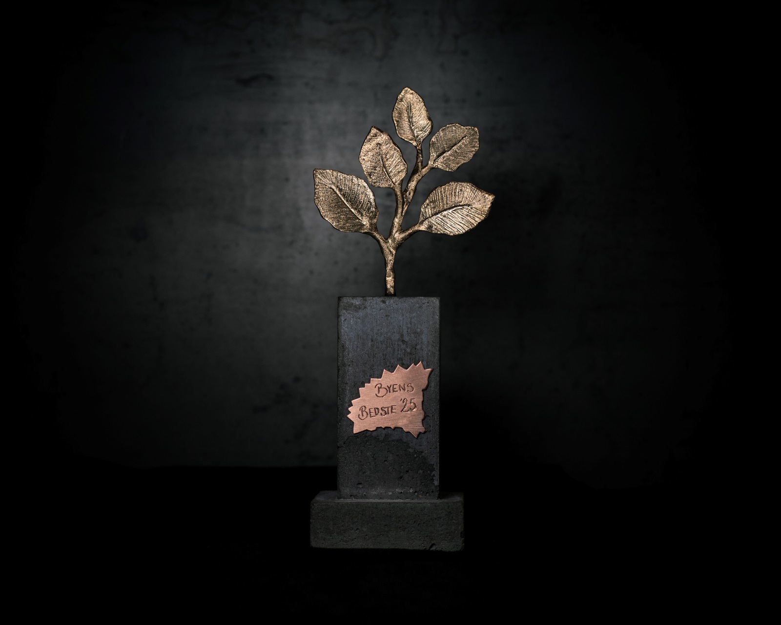 Skulptur til prisoverrækkelsen Byens Bedste