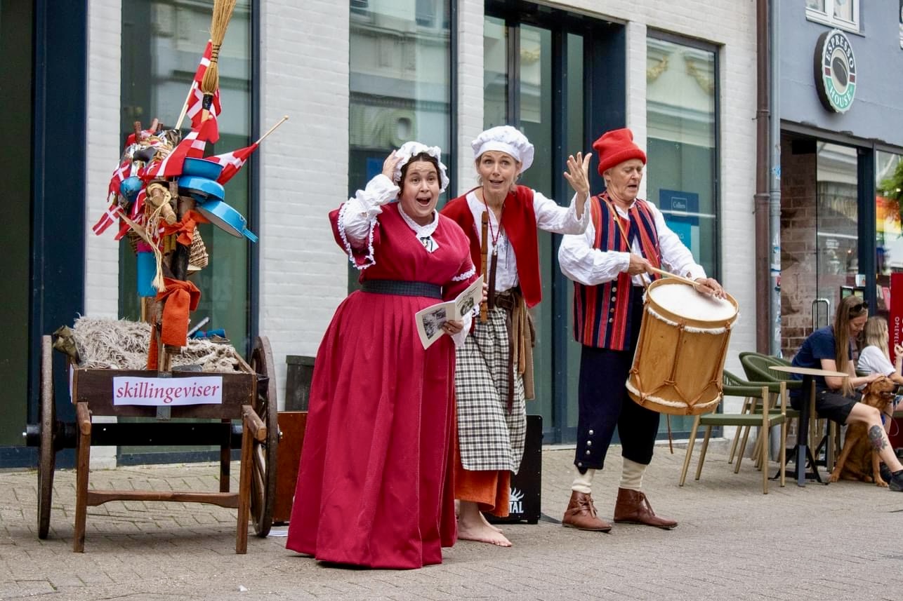 Oplev gadeartister til Fæstningsdagene i Fredericia