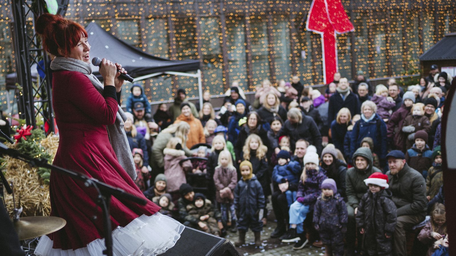 Oplev Katrines Billes juleshow gratis i Fredericia