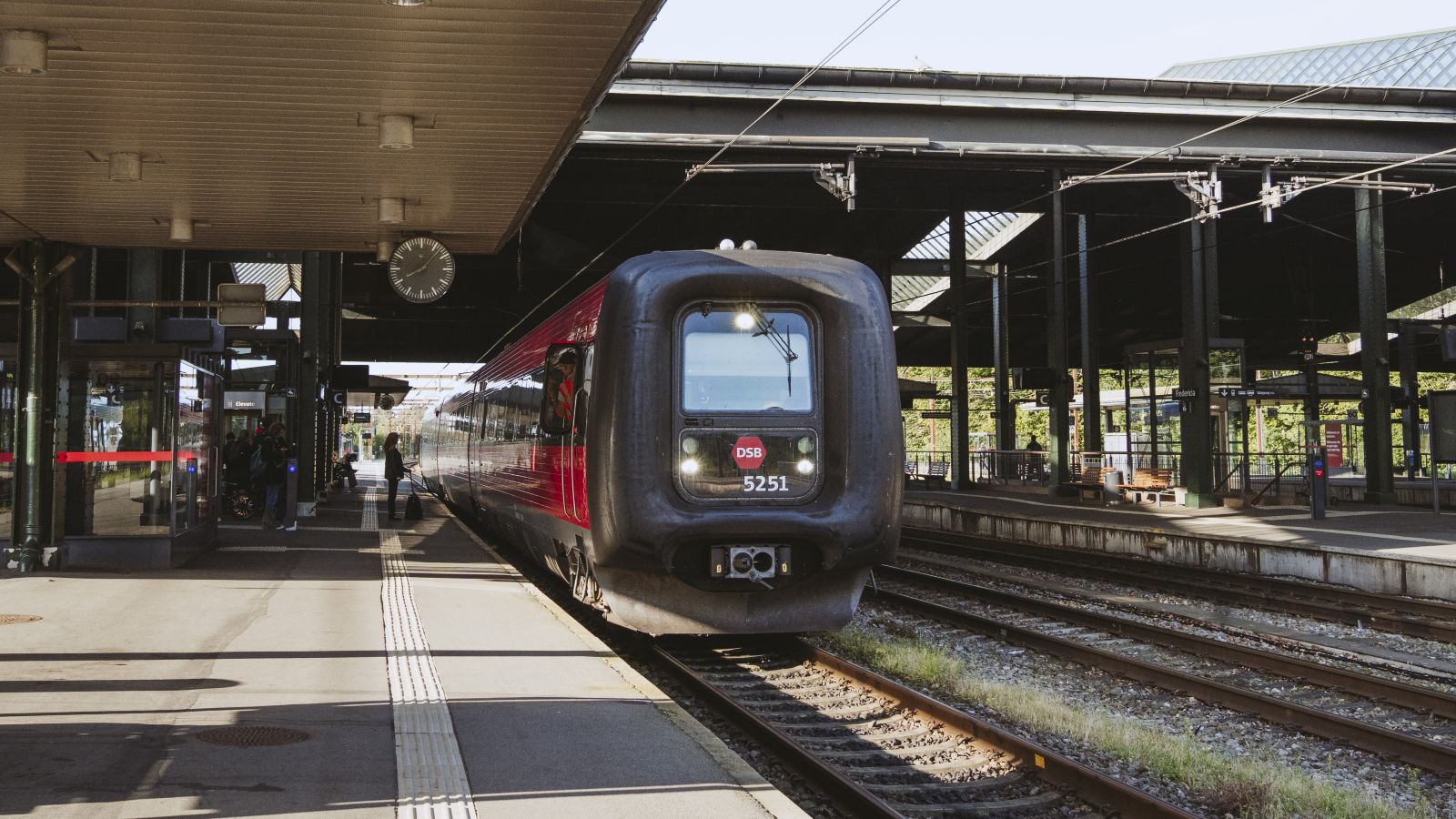 Tag toget til eller fra Fredericia