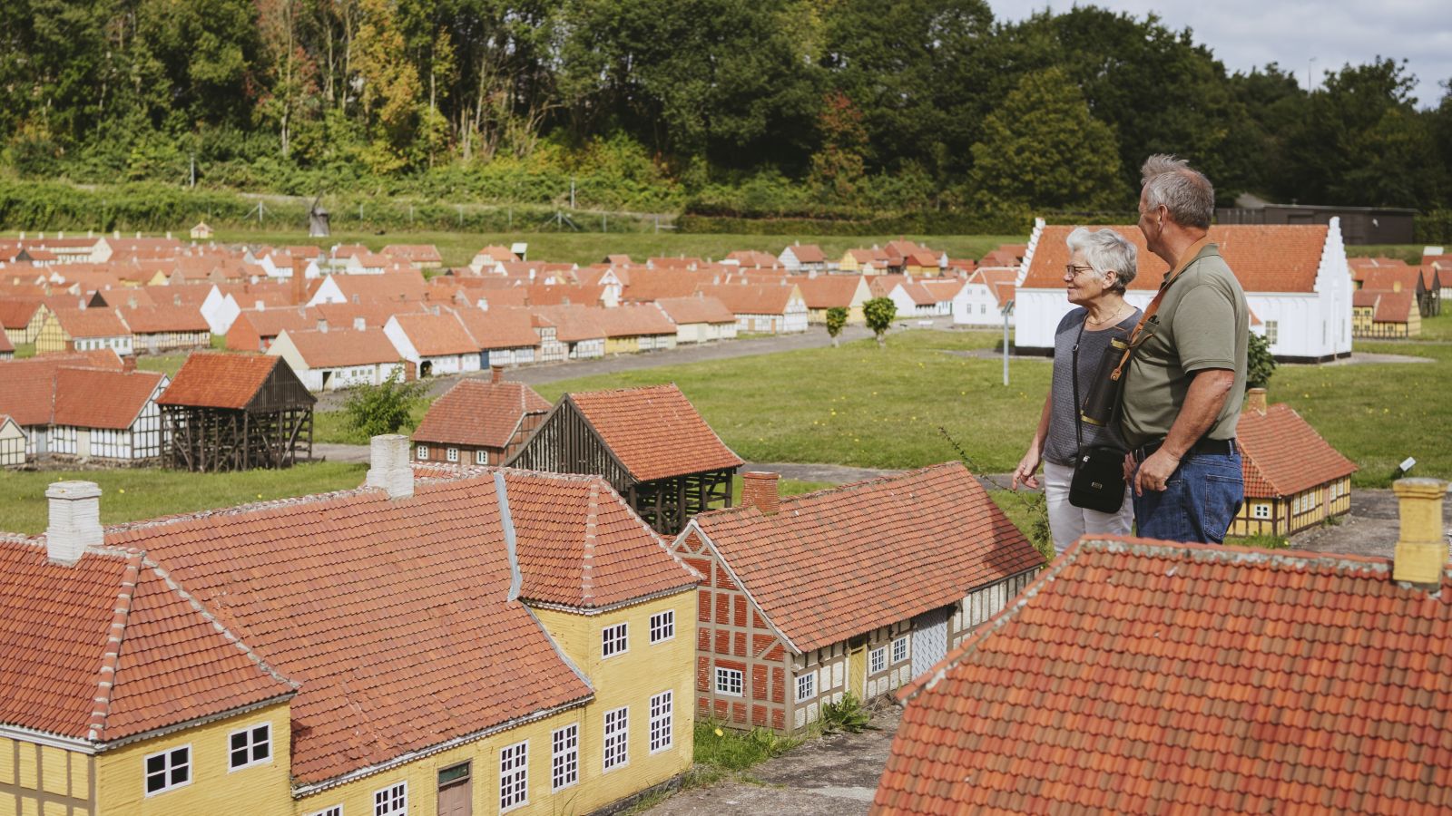 Par ude i Minibyen i Fredericia